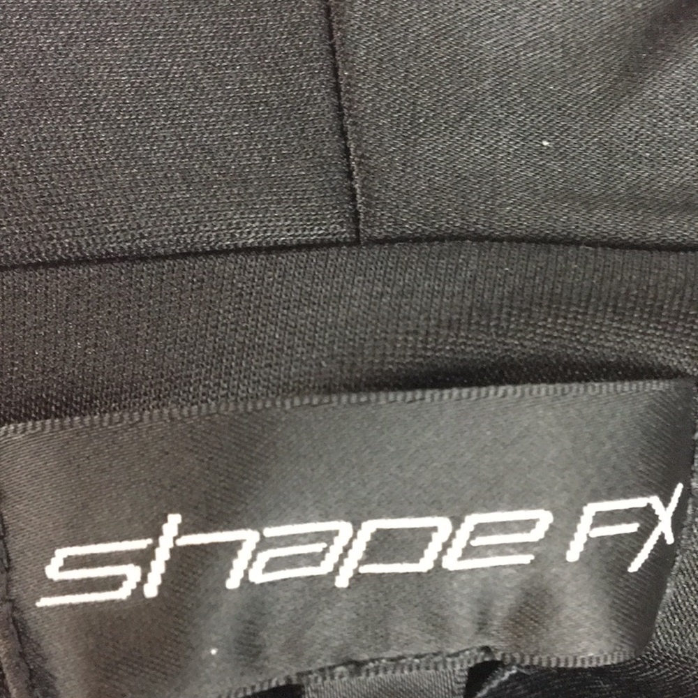 Shape FX Black Tuxedo Cut Form Fitting Blazer NWT - Picture 5 of 8